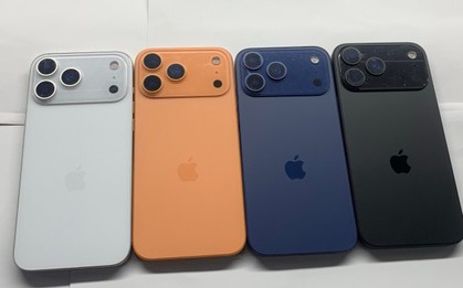 Cận cảnh 14 màu mới trên iPhone 17, iPhone 17 Pro Max