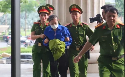 Đang tuyên án cựu Bí thư Vĩnh Phúc Hoàng Thị Thúy Lan cùng 40 bị cáo trong vụ Phúc Sơn