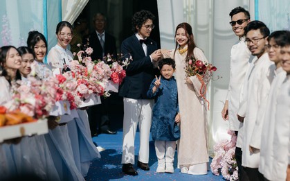 Cái kết viên mãn cho chuyện tình của cặp đôi Diệp Lê - Danny với lễ gia tiên đầy xúc động