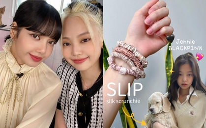 Dây buộc tóc lụa có gì đặc biệt mà "hội phú bà" Jennie, Lisa sắm cả 1 bộ sưu tập