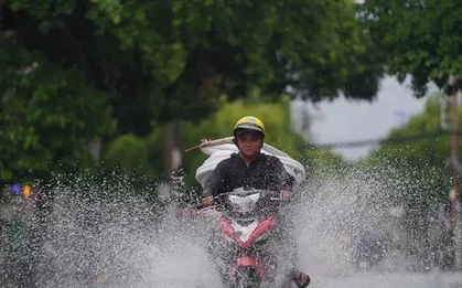 TP.HCM mưa rào diện rộng trong tuần mới