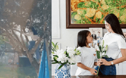 Tăng Thanh Hà dạy con kiểu “hào môn”: Cho con gái trèo cây, đi xe địa hình giữa trời Tây mà không ngại nguy hiểm