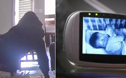 Kiểm tra camera, người mẹ kinh hoàng phát hiện thứ đang đứng cạnh con trai mình