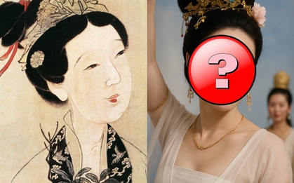 Nhan sắc thật của Hằng Nga được phục dựng nhờ AI, cả châu Á chỉ duy nhất 1 người đúng chuẩn “xé cổ tích bước ra”