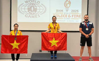 Giành thành tích cao ở giải thế giới, đoàn thể thao CAND nhận thưởng gần 500 triệu đồng