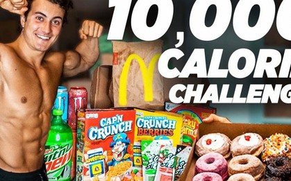 Gây sốc: Trend ăn 10.000 kcal mỗi ngày để lột xác 6 múi khiến cộng đồng thể hình tranh cãi dữ dội