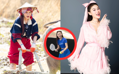 Tiểu thư 7000 tỷ Ngọc Thanh Tâm tập gì mà đi cày hùng hục, làm nông khỏe re trong "Gia đình Haha"?