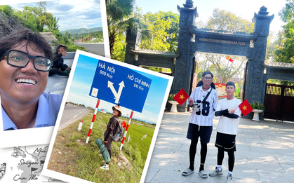 Hai chàng trai đi bộ hơn 2 tháng để đến Hà Nội dịp 2/9: Bữa sáng không thể nào quên ở Nghệ An
