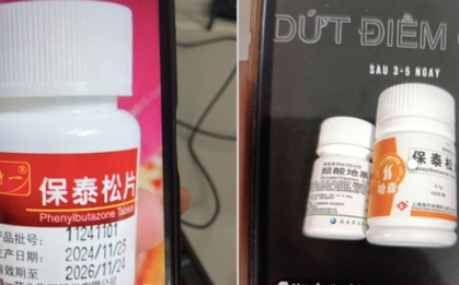 Tử vong sau khi uống thuốc chống viêm Phenylbutazone đã bị cấm lưu hành