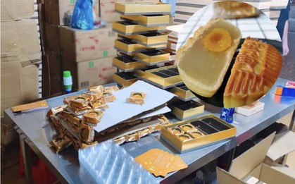 Đột kích kho hàng ở ngoại ô Trung Quốc, công an tịch thu 20.000 hộp bánh trung thu nhái nhãn hiệu lớn, triệt phá đường dây hàng giả 73 tỷ đồng