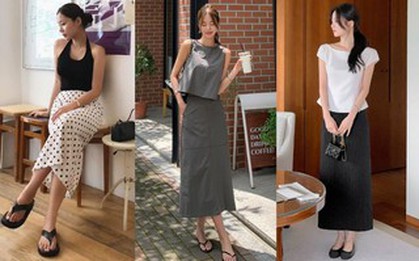 10 cách mặc chân váy suông mùa thu giúp chị em chạm đỉnh cao của sự trẻ trung, tinh tế