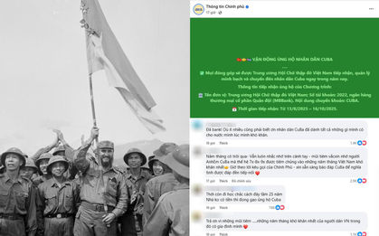 Lời kêu gọi ủng hộ nhân dân Cuba lay động triệu trái tim người Việt: "Sẵn sàng để nghĩa tình được đáp đền tiếp nối"