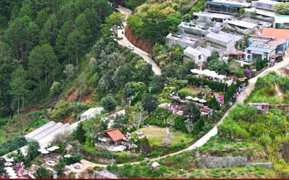 Những quán cà phê chênh vênh mùa mưa, sạt lở rình rập ở Đà Lạt