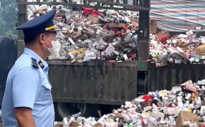 Hà Nội tiêu hủy 91.036 sản phẩm mỹ phẩm không rõ nguồn gốc
