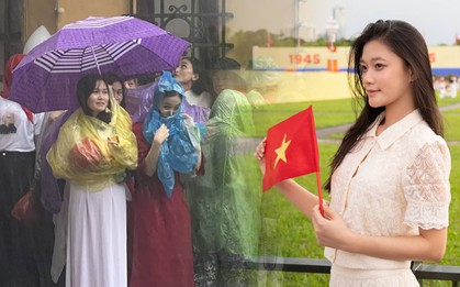 Hình ảnh trái ngược bất ngờ chỉ sau 10 phút ở Lăng Bác