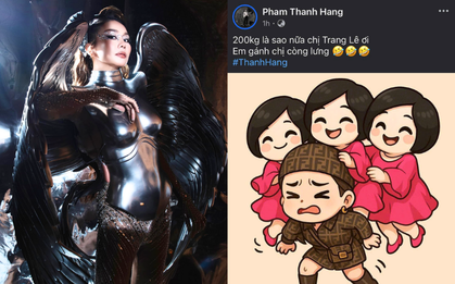 Thanh Hằng khổ nhất thế giới, ngồi không cũng dính drama 200kg từ miệng bà trùm Trang Lê