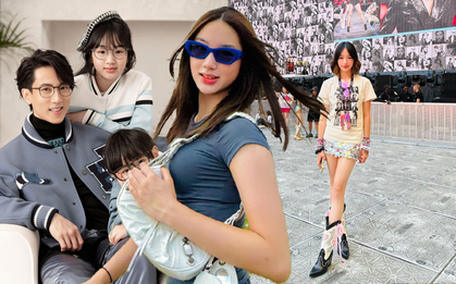 Con gái đầu lòng của nam tài tử điển trai nhất nhì Cbiz gây sốt: Chưa đầy 15 tuổi đã cao hơn 1m7, thần thái như người mẫu