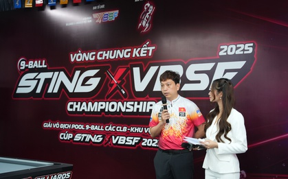 STING X VBSF Pool 9-Ball Championship 2025 chính thức tiến vào vòng chung kết