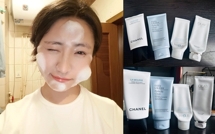 Đánh giá chân thực 4 loại sữa rửa mặt: Không ngờ loại bình dân lại dùng ổn đến vậy!