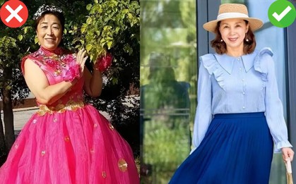 4 màu quần áo là "tử huyệt" của phụ nữ trung niên
