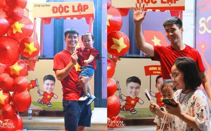 Duy Mạnh: "Mở rộng cửa nhà tặng kem, nước uống dịp A80, gia đình tôi muốn dạy các con về lòng yêu nước"