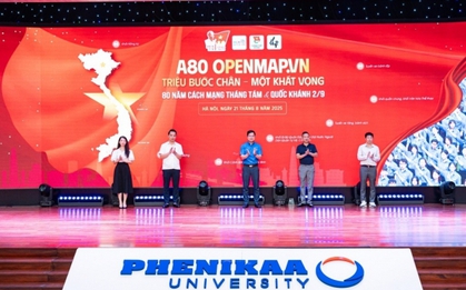 Triệu bước chân trên A80 OpenMap tiếp nối tinh thần Việt Nam