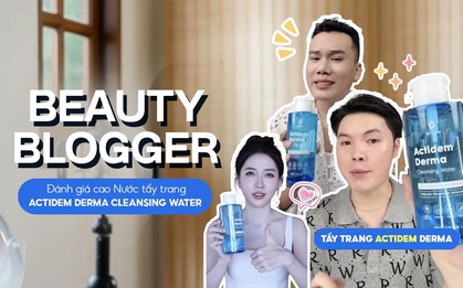 "Ngôi sao mới" trong làng nước tẩy trang làm "đổ tim" các beauty blogger gọi tên Actidem Derma Cleansing Water