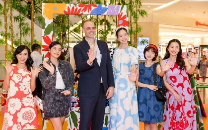 Giới mộ điệu đổ bộ check-in “cánh đồng hoa” đến từ nhà mốt thời trang Bắc Âu Marimekko