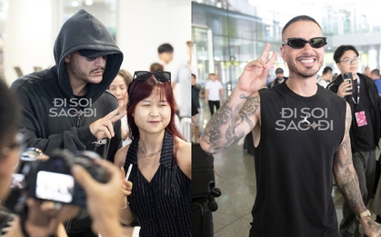 "Phù thủy EDM tỉ view" và "ông hoàng Latin" đổ bộ Nội Bài: Lên đồ cực bụi cực ngầu nhưng có điểm chung bất ngờ!