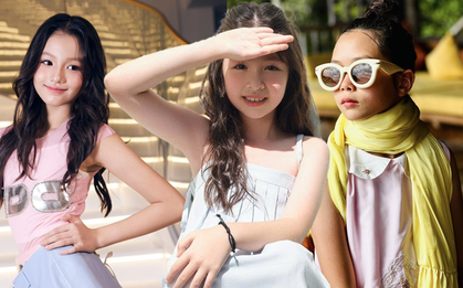 Ba ái nữ lai Tây nổi tiếng của showbiz Việt: Nổi bật nhờ nhan sắc xinh đẹp như búp bê, có bé còn được gọi là "hoa hậu tương lai"
