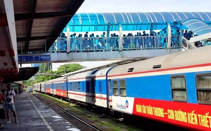 Dừng chạy tàu Hà Nội - Vinh, TPHCM tránh bão số 5