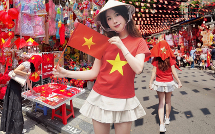 Hàng Mã đẹp rung chuyển mọi giác quan, tiểu thương bán hàng full công suất không kịp thở, 1m2 có 100 nụ cười rực rỡ
