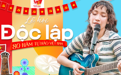 Đêm nhạc sắc màu kết nối quá khứ và hiện đại tại Lễ Hội Độc Lập - 80 Năm Tự Hào Việt Nam