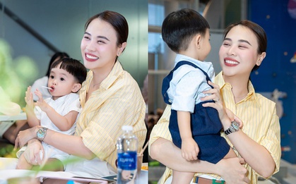 Nghe cách Đàm Thu Trang giảng giải sau khi con khóc lóc ăn vạ: Dân mạng khen Cường Đô La đã cưới đúng người
