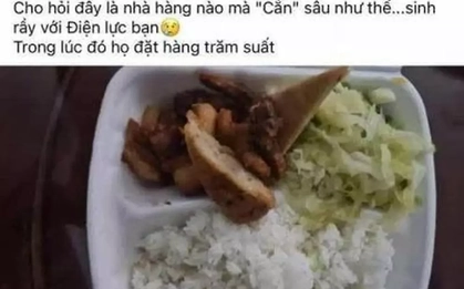 Xôn xao suất cơm bình dân giá đắt đỏ bán cho thợ điện sau bão Kajiki