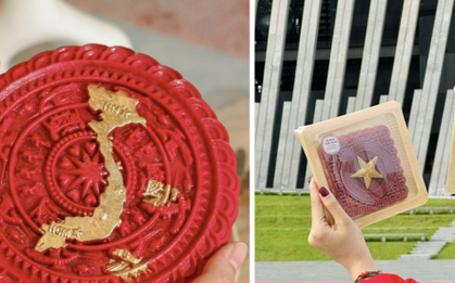 Bánh trung thu hình quốc kỳ và bản đồ Việt Nam 'sốt xình xịch' dịp 2/9