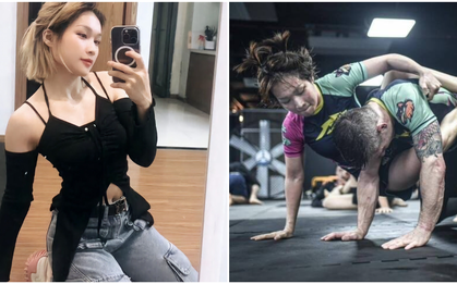 Cận cảnh buổi tập của cô gái văn phòng Hoàng Hằng dùng MMA hạ kẻ xăm trổ bắt nạt