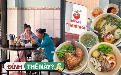 Tiệm mì bán món gia truyền, dùng toàn máy móc điện nhưng hương vị lại đỉnh thế này!