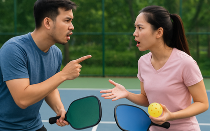 Yêu nhau 2 năm nhưng tôi và người yêu rạn nứt chỉ vì chai nước trên sân pickleball