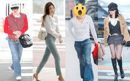 Tranh cãi 5 ngôi sao có thời trang sân bay đẹp nhất: Sao Jennie (BLACKPINK) lại thua những người này?