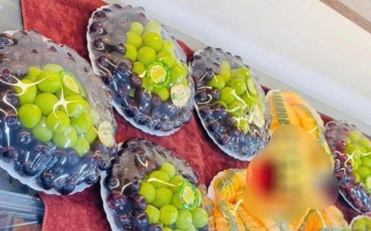 3 chùm nho giá 4,5 triệu đồng: Quản lý thị trường Lạng Sơn vào cuộc