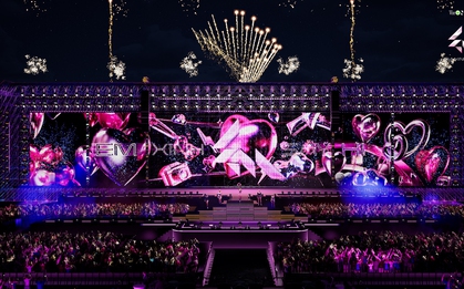 Công nghệ hệ 10 bàn nâng DMX: Concert Em Xinh “Say Hi” sẽ có sân khấu chuẩn quốc tế?