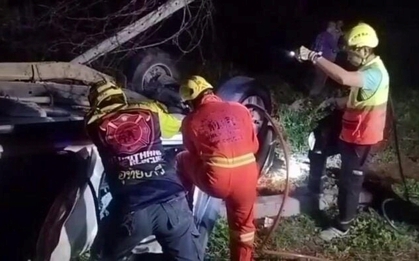 Đi tìm con gái 13 tuổi mất tích, người cha tử vong thương tâm do tai nạn giữa đêm