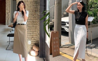 4 xu hướng chân váy công sở hot nhất hiện tại, sang thu mặc vẫn chuẩn mốt