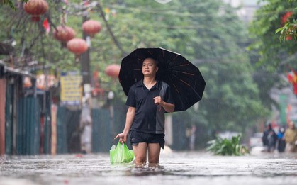 Hà Nội có thể mưa trên 100mm do hoàn lưu sau bão