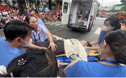 Gần 500 người cấp cứu khi xem diễu binh tại Hà Nội