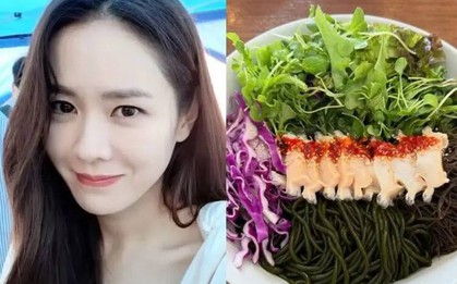 Vợ nam tài tử "Hạ cánh nơi anh" tiết lộ lý do khiến cô gầy: Bữa tối chỉ ăn thế này thôi!