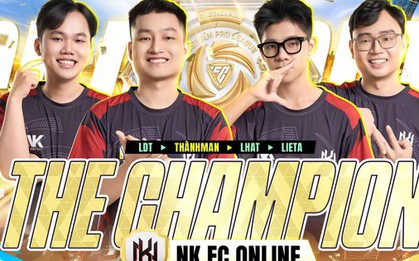NK FC Online vô địch FVPL Summer 2025, lập kỷ lục 3 lần liên tiếp lên ngôi