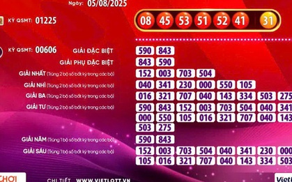 Vé số Vietlott liên tiếp có vé trúng giải độc đắc 2
