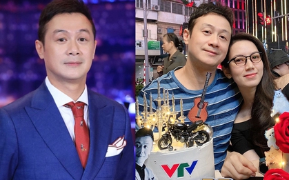 Hôn nhân kín tiếng của "nam thần VTV" bên bà xã kém 14 tuổi, từng thi hoa hậu